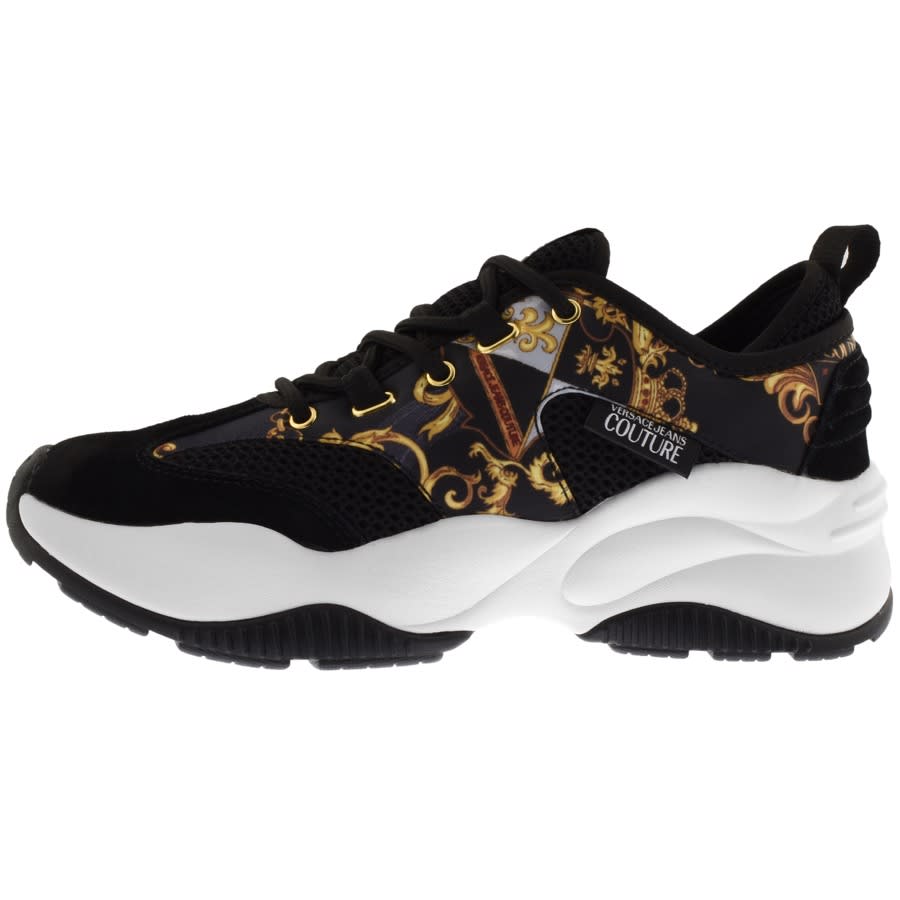 Alternative Image for ProductVersace Jeans Couture Logo Trainers Black1